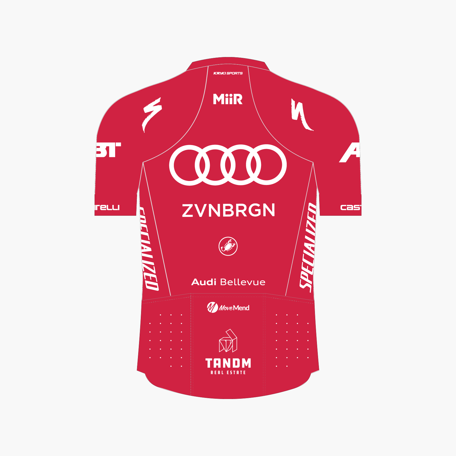 audi cycling jersey