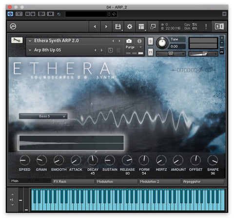 ETHERA Soundscapes 2.0 GUI 2