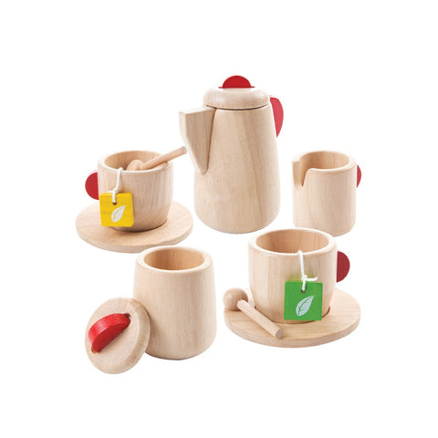 wooden play kettle