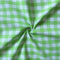 Cotton Gingham Check Green With Solid Pocket Free Size Apron Pack Of 1 freeshipping - Airwill