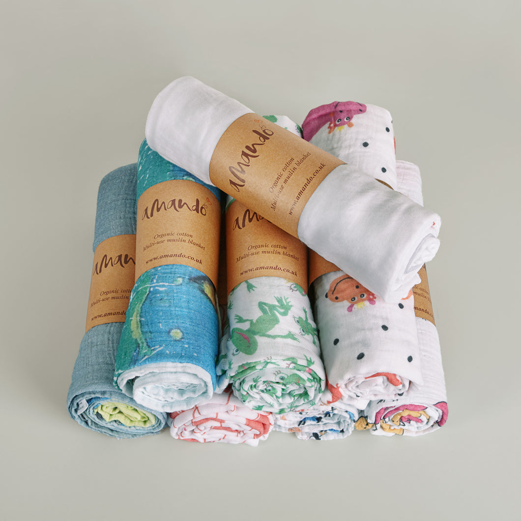 muslin swaddles uk