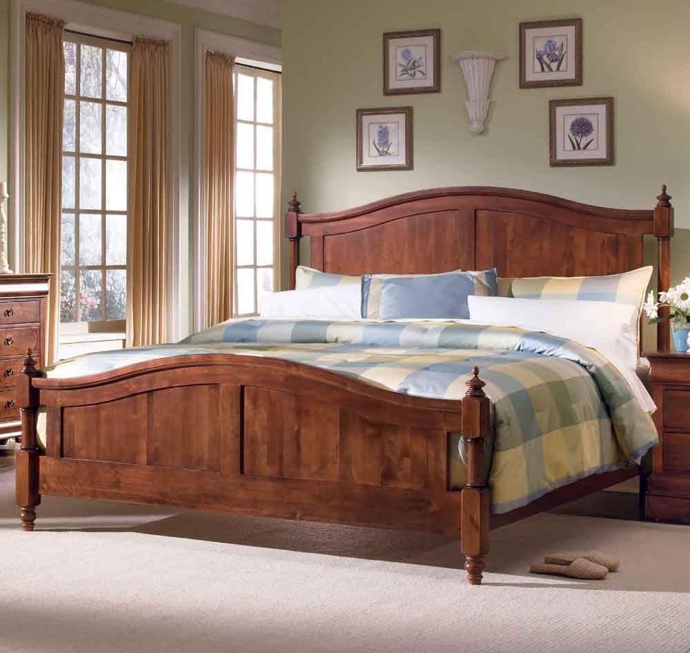 Solid wood bed, wooden bed, sheesham wood storage bed online in ...