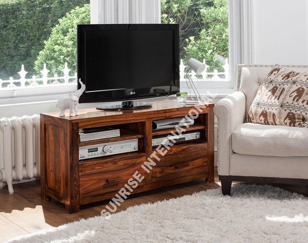 Tv Cabinet Buy Wooden Tv Unit Online At Cheap Price In Sheesham Wood Furniture Online Buy Wooden Furniture For Every Home Sunrise International