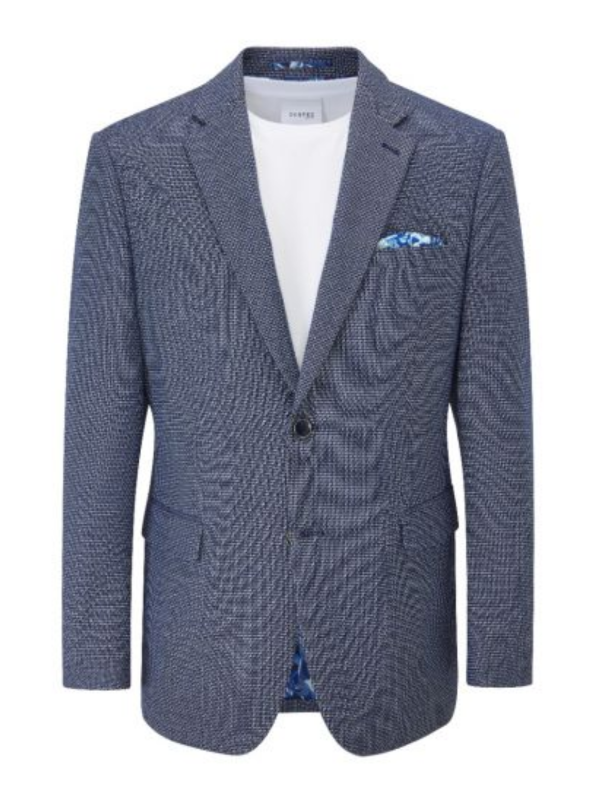 Skopes Navy Flec Basketweave Blazer – Wolf & West Menswear