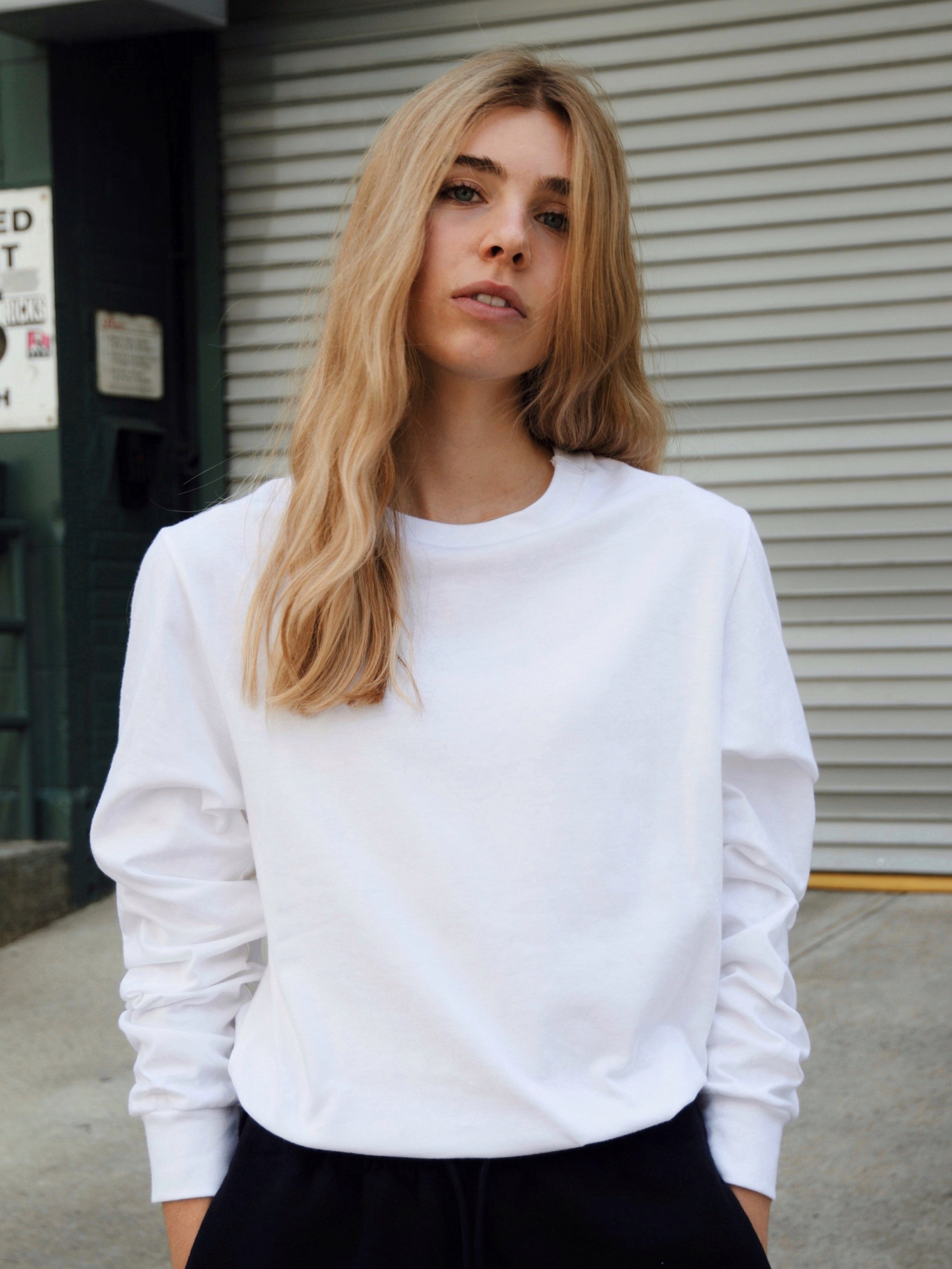 Rugby L/S Tee - White