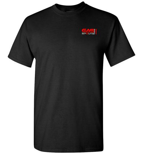New Gas Cans Suck! T-Shirt (front logo) – GasSpouts.com
