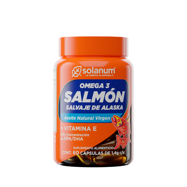 Omega 3 Alaskan Salmon + Vitamin E. - Ecart