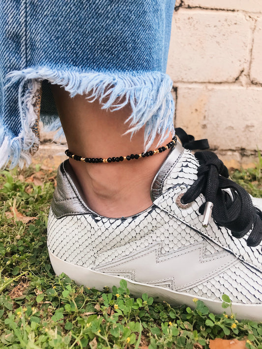 Anklet // Gold – Nikko Boutique Blu