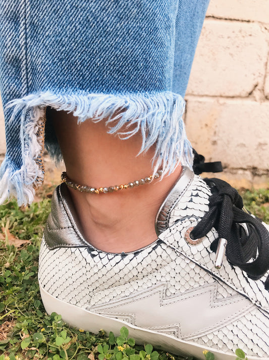 Anklet // Gold – Nikko Blu Boutique