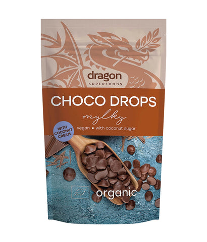Organic Vegan Choco Drops Mylky 200g