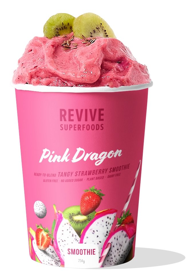 Buy Dragon Fruit & Strawberry Superfoods smoothie 230g
