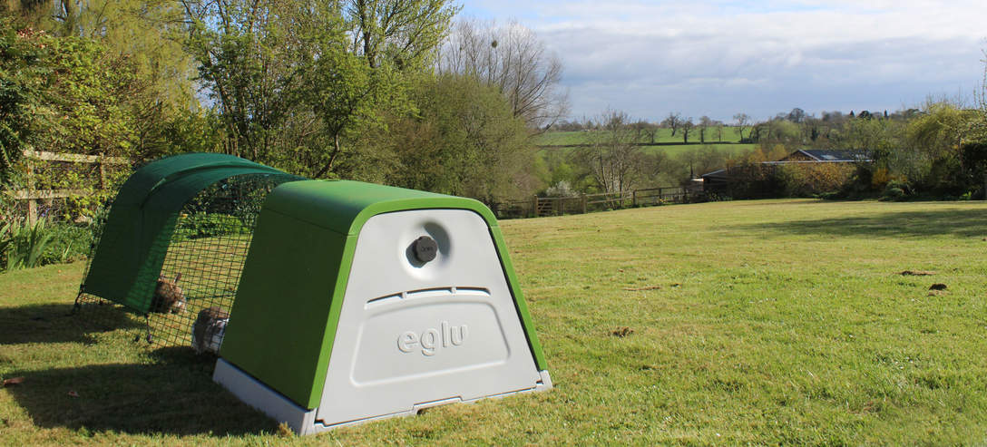 Eglu Go Hutch looks great in your garden