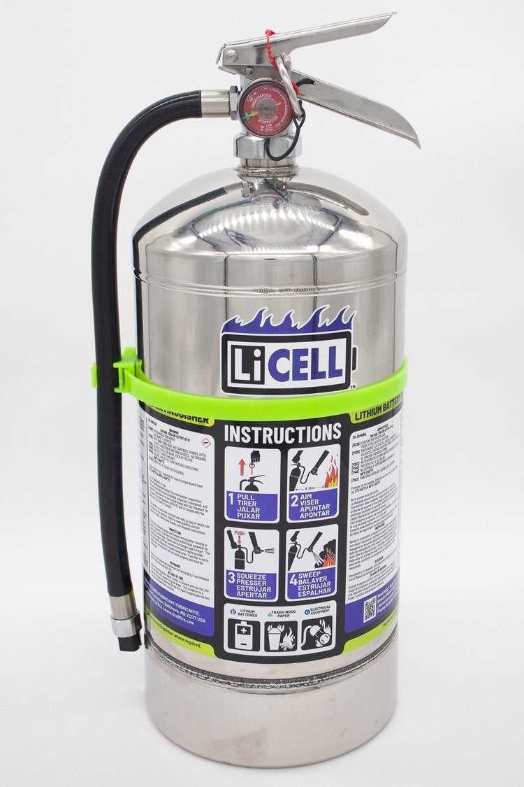 LiCELL - AH006 6L AVD - Lithium Battery Fire Extinguisher - Sea-Fire