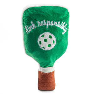 Green Stripe Pickleball Paddle Toy - zoomies - Paddle Ball Toys