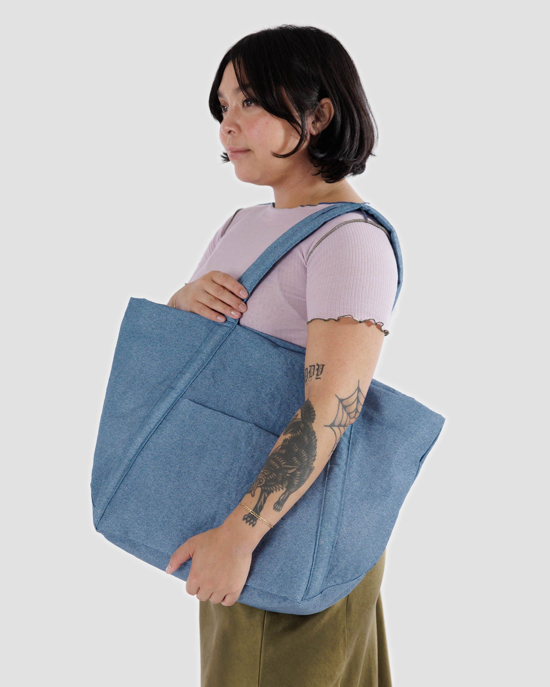 Cloud Bag : Digital Denim - Baggu