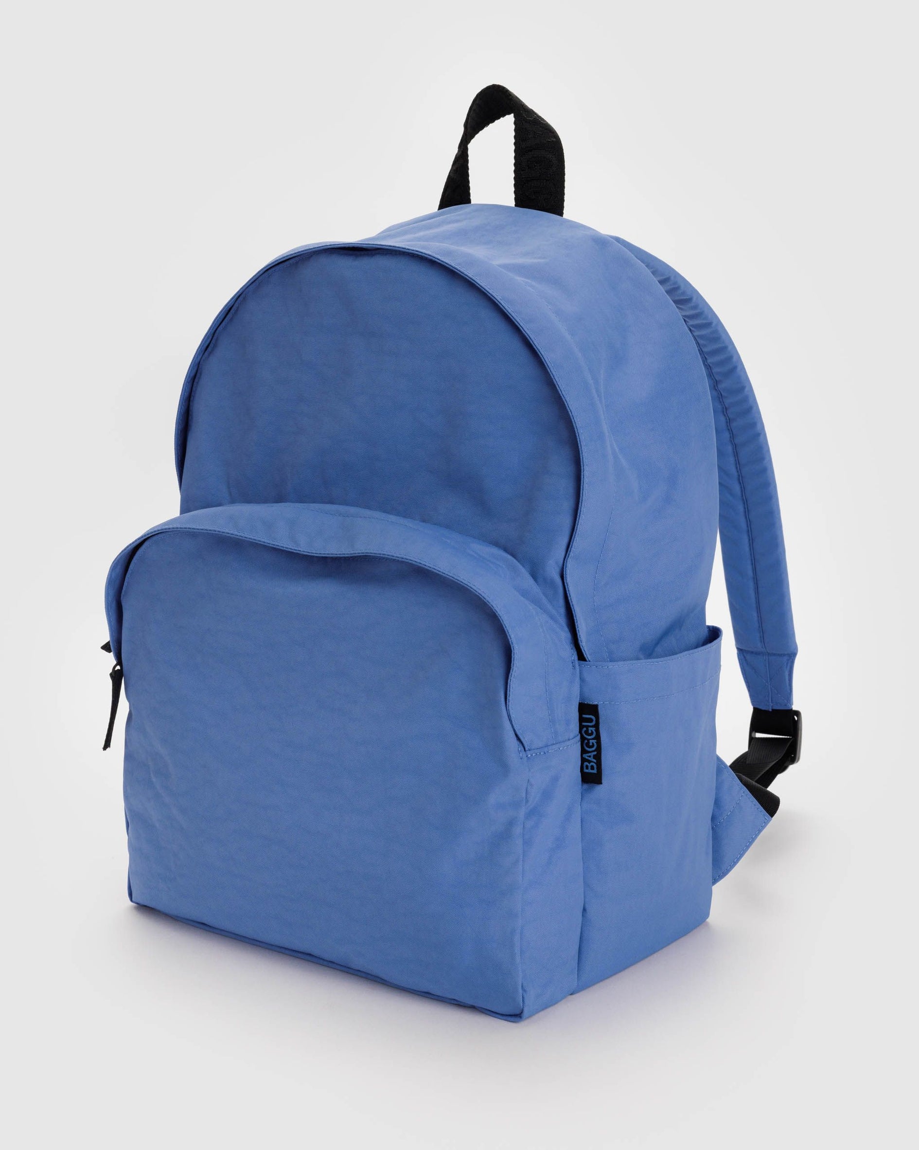 Large Nylon Backpack - Pansy Blue