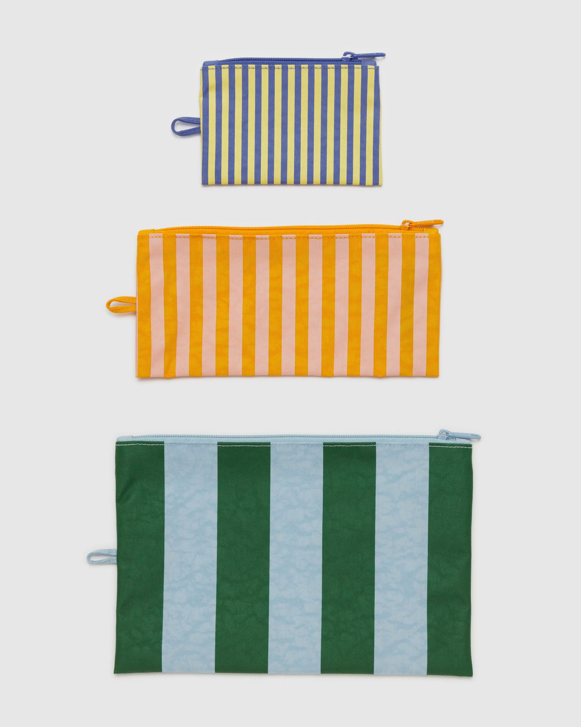 Flat Pouch Set - Hotel Stripes