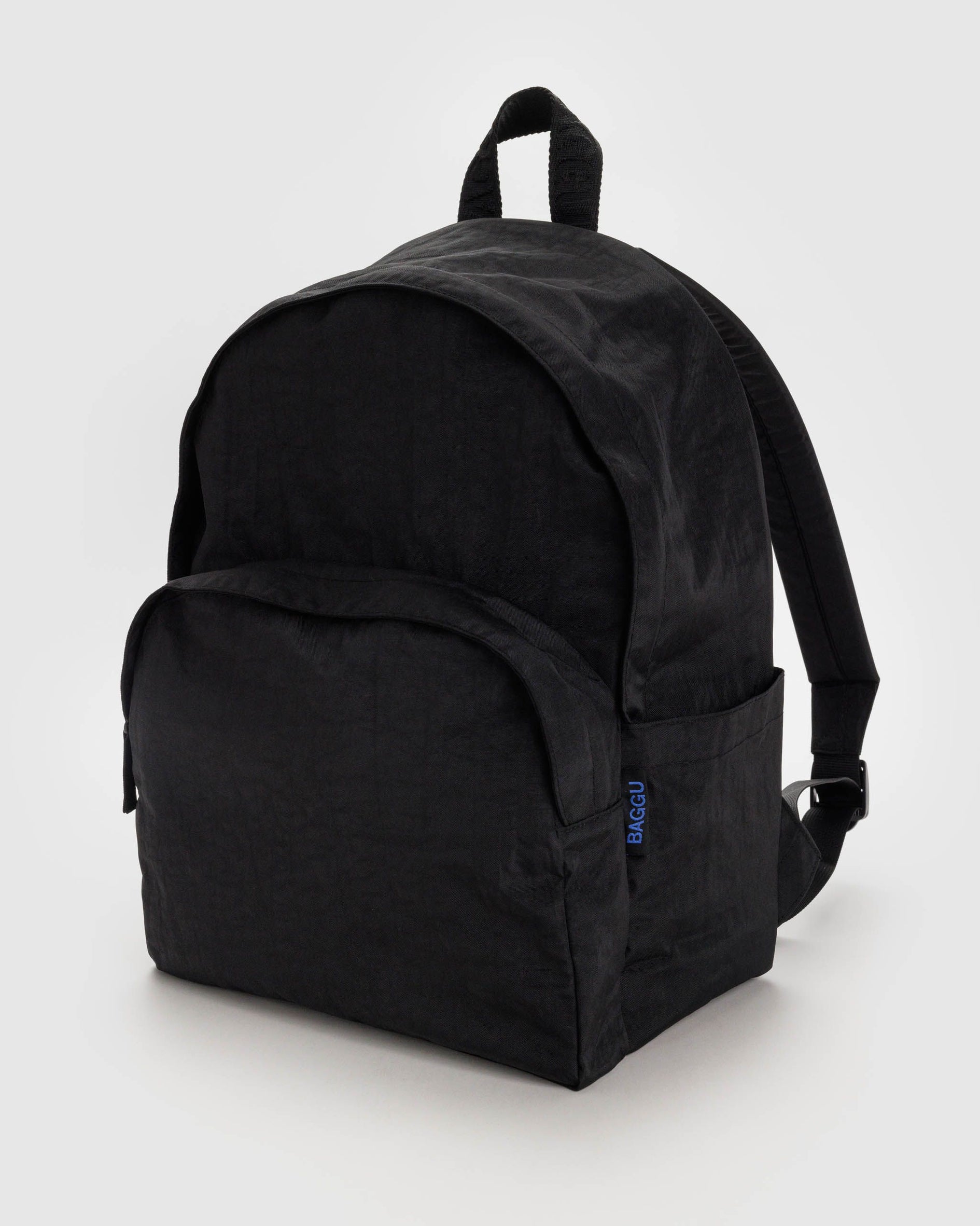 Large Nylon Backpack - Black
