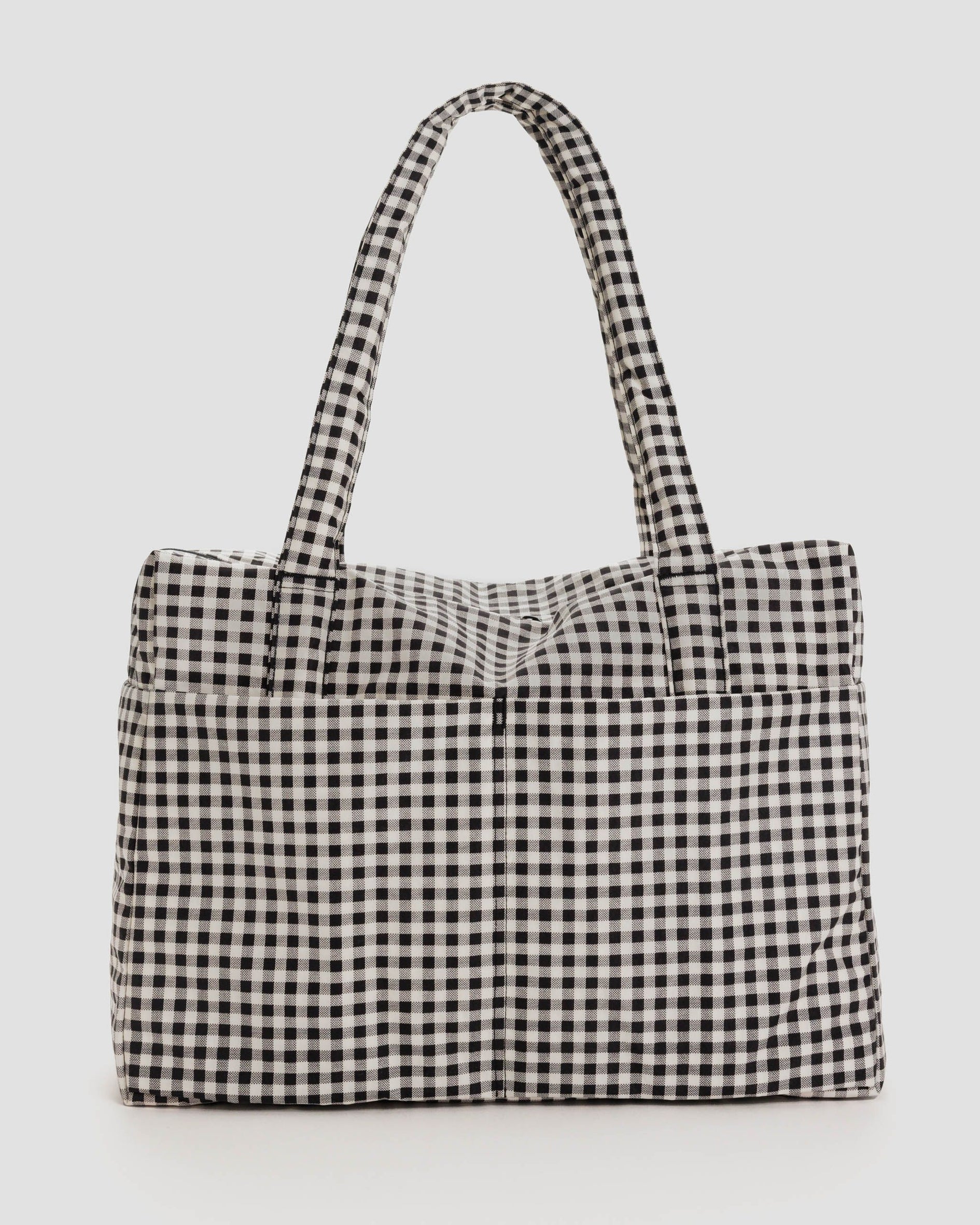 Cloud Carry-on - Black & White Gingham