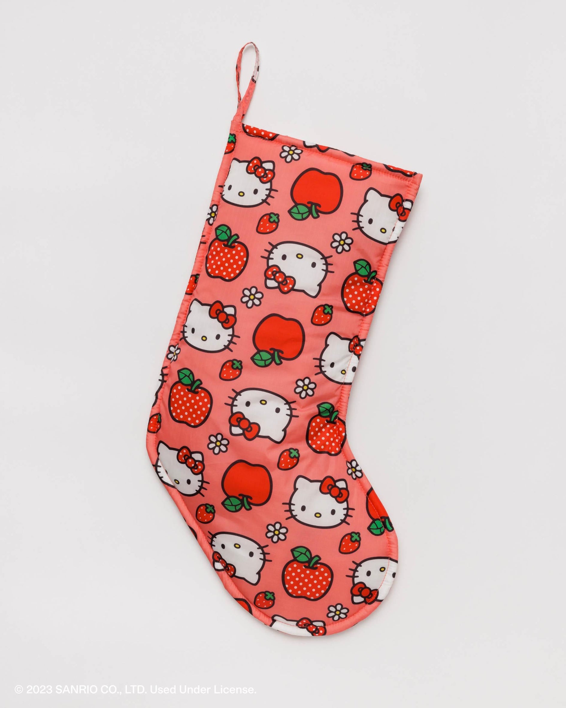 Holiday Stocking - Hello Kitty Apple