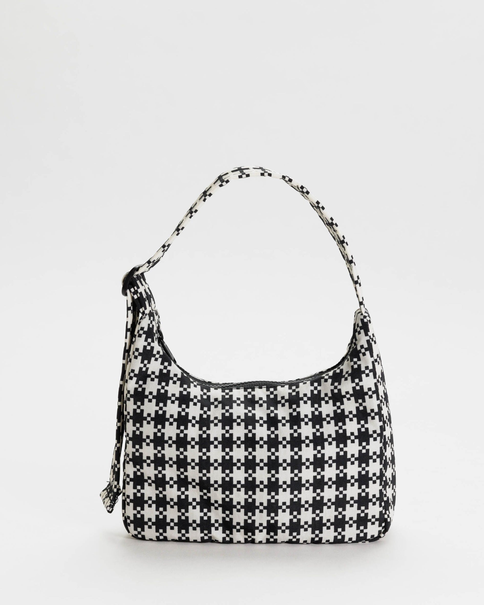 Mini Nylon Shoulder Bag : Black - Baggu