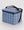 low res Puffy Cooler Bag - Wavy Gingham Blue