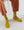 low res Crew Sock - Ochre Happy