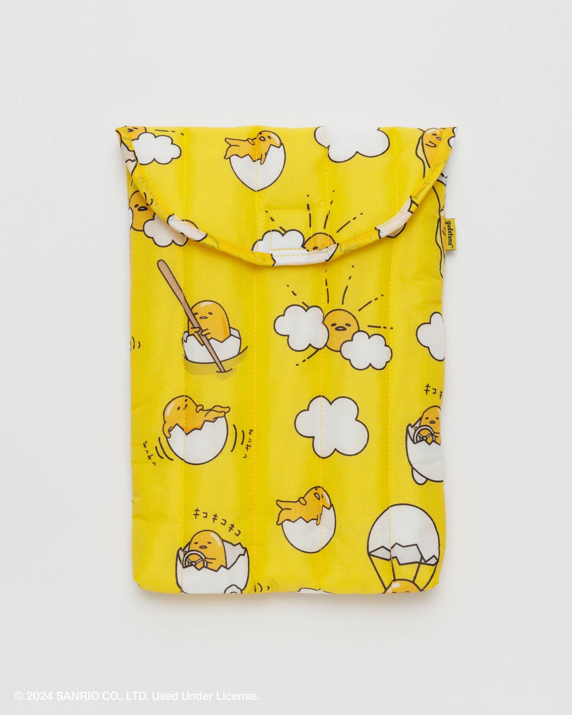 Puffy Laptop Sleeve 13"/14" - Gudetama