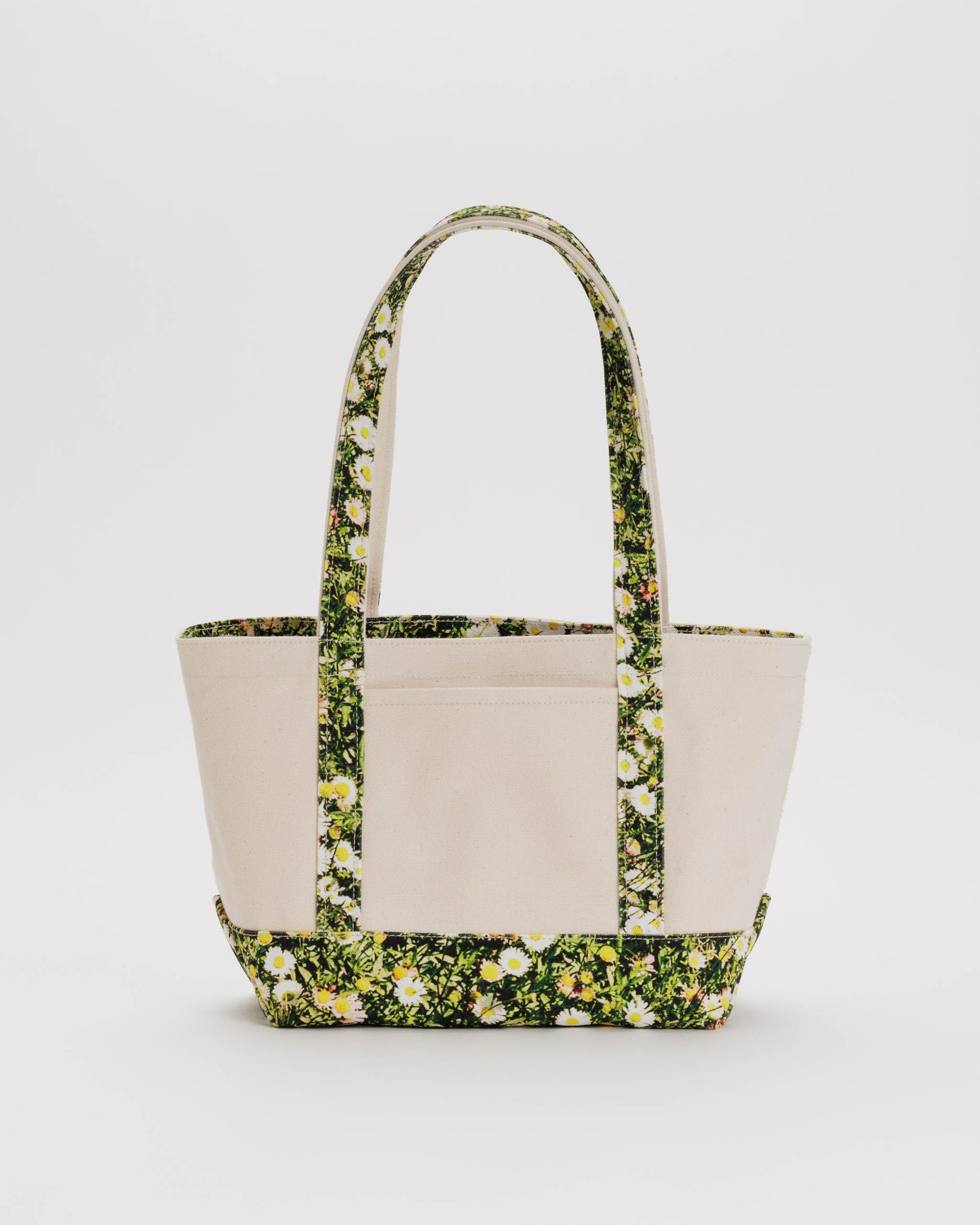 Small Heavyweight Canvas Tote - Daisy