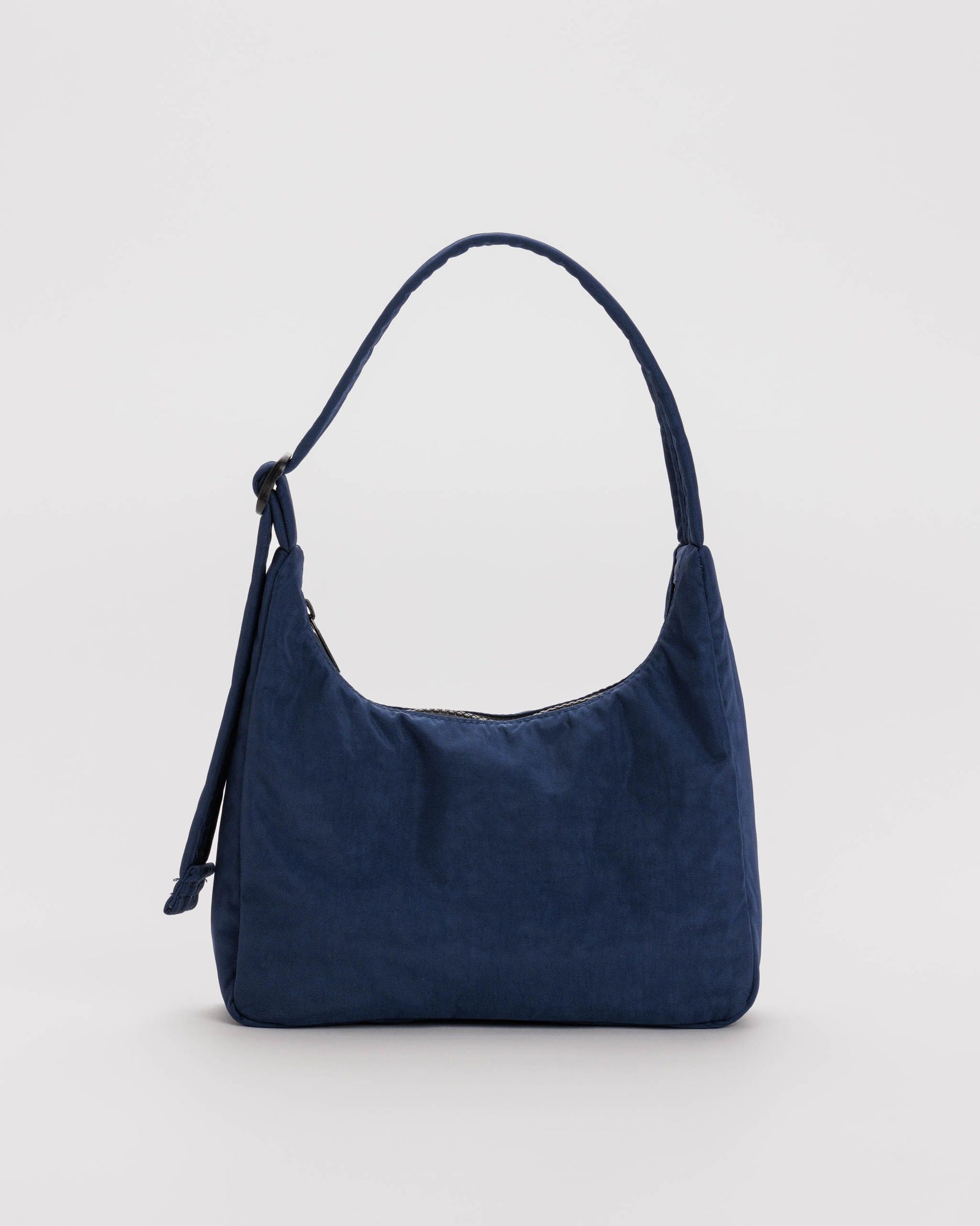 Mini Nylon Shoulder Bag - Navy