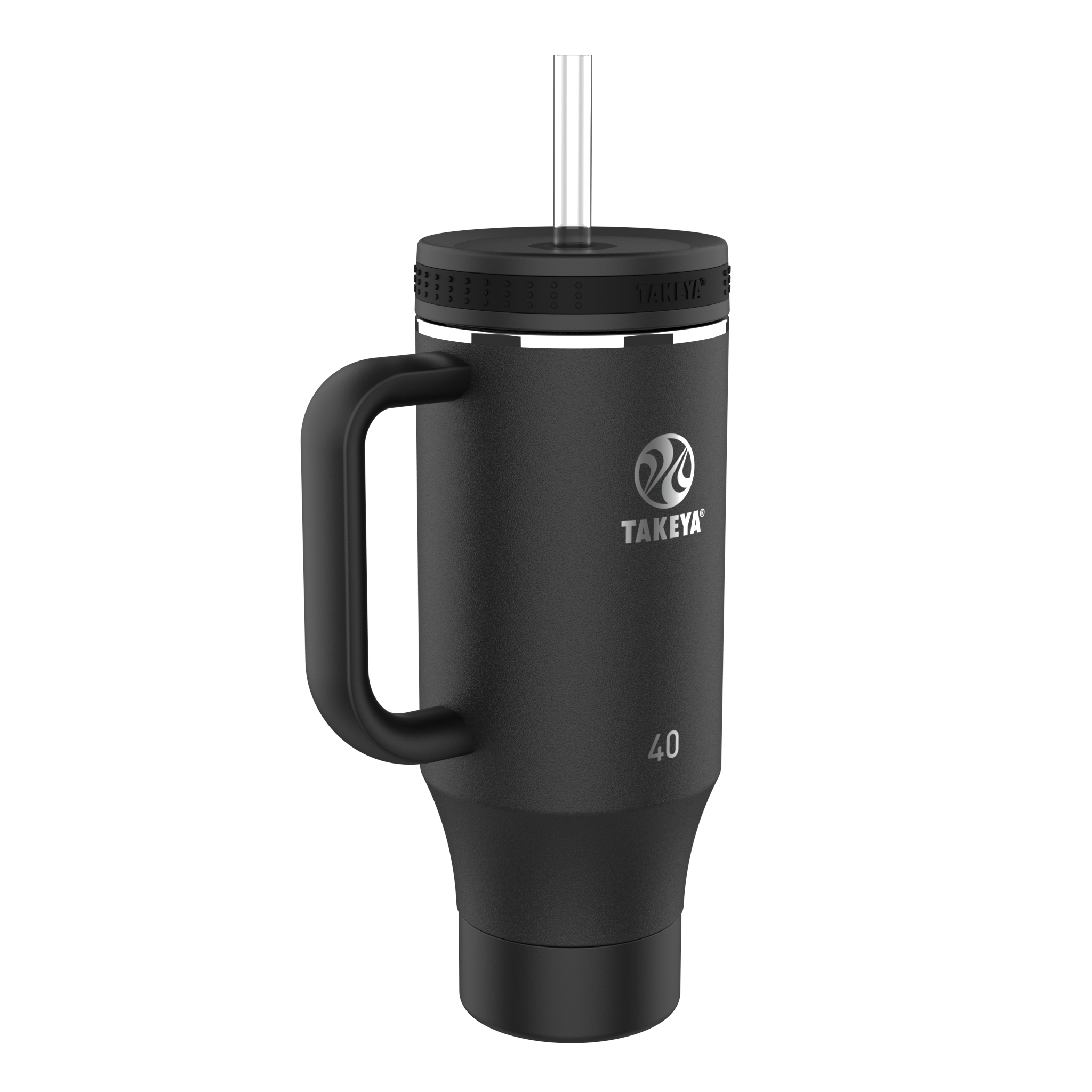 52480 Standard StrawTumbler 40 Onyx Angle e4e263c8 e3e4 414e b926 b76495413aec