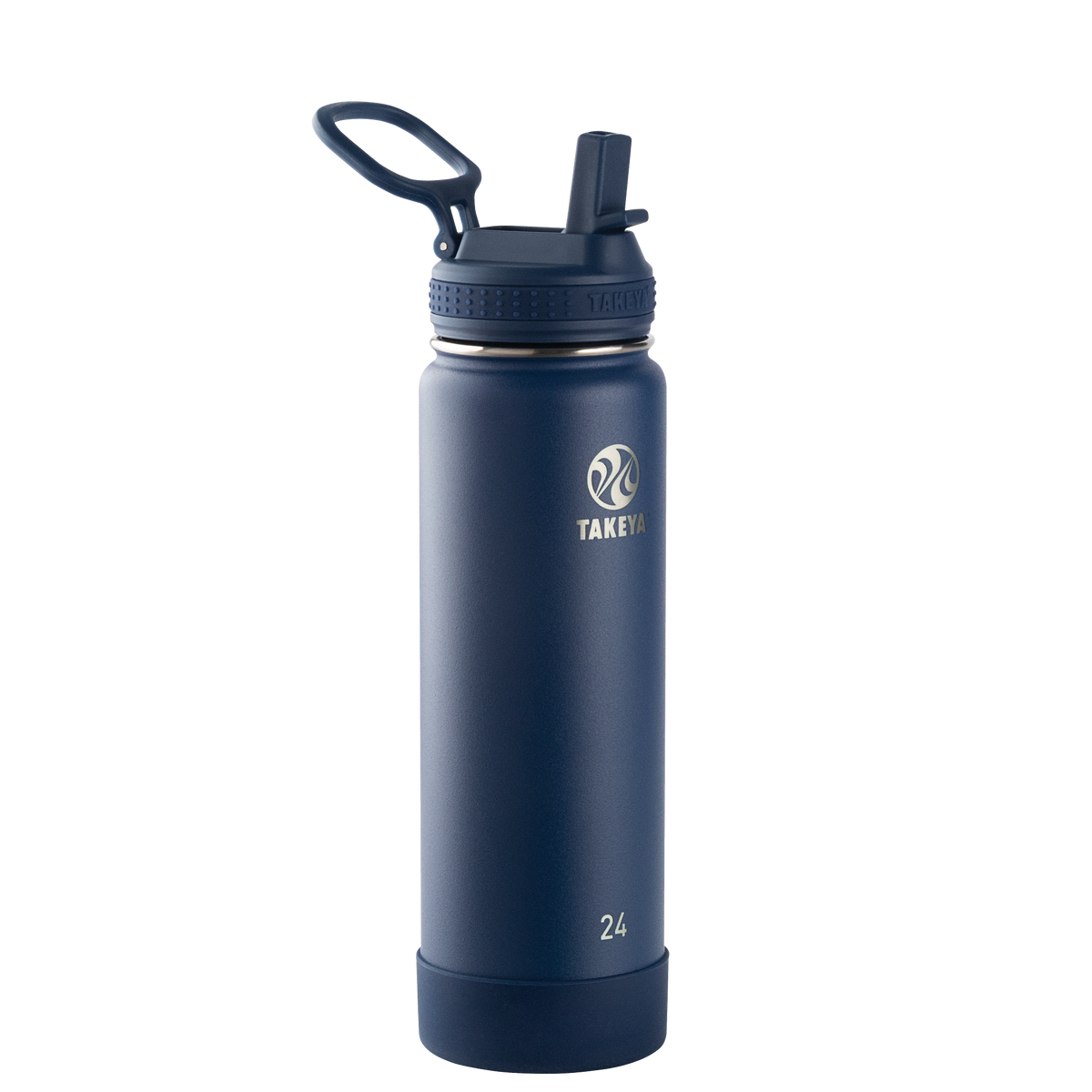 Actives Water Bottle With Straw Lid