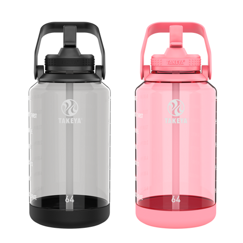 Daily 8® Water Bottle - 2 Liter (64 oz) Candy Pink – Bluewave Lifestyle