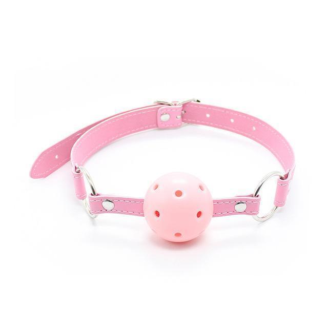 Pastel Pink Open Mouth Ball Gag