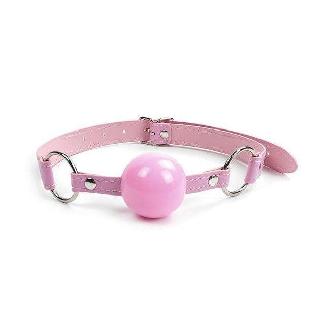 Pastel Pink Open Mouth Ball Gag