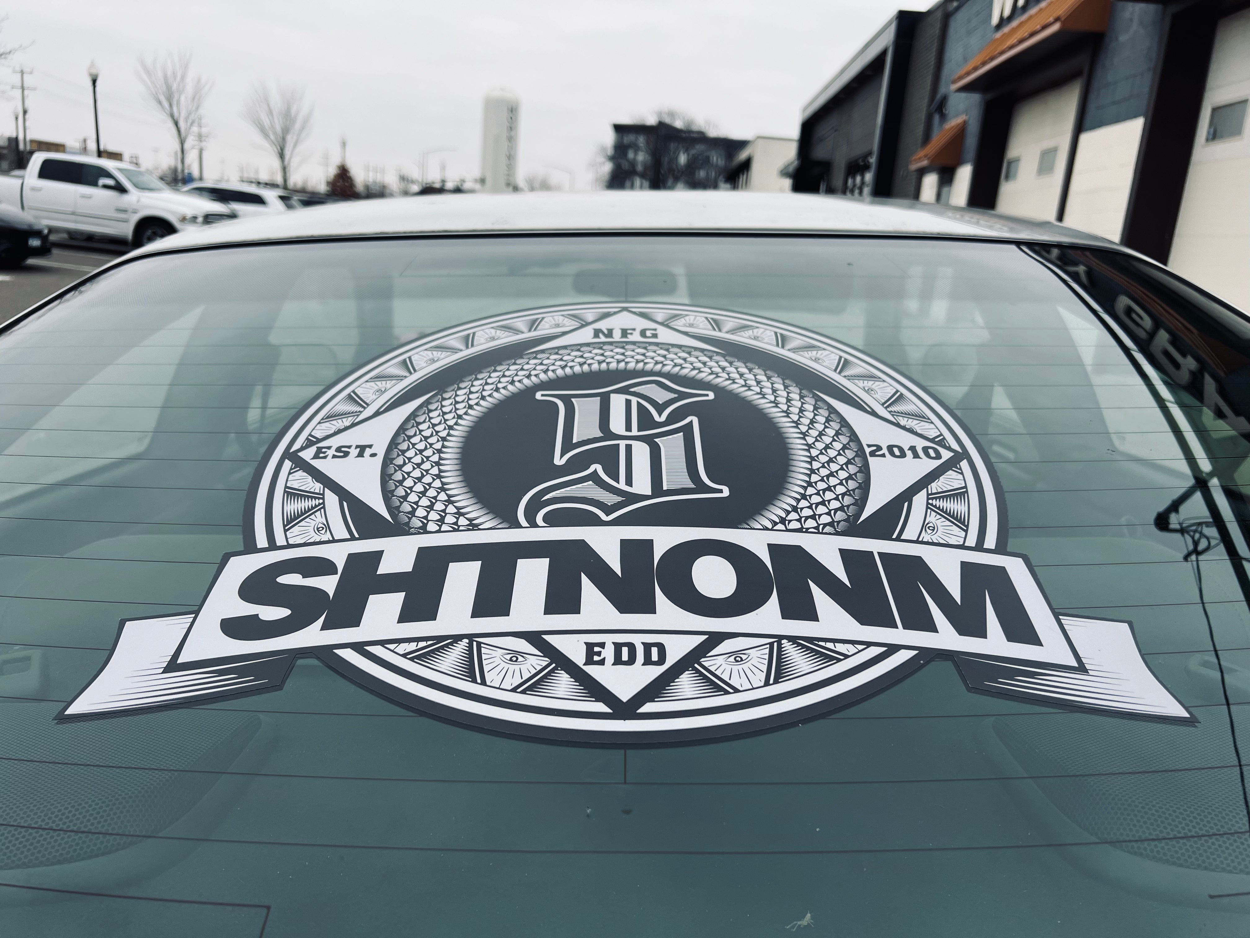 SHTNONM - HIGH QUALITY CAR WRAP VINYL CREST LOGO