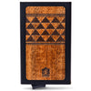 The Sherpa Koa Wood Wallet w/ Money Pouch (Tapa Design)