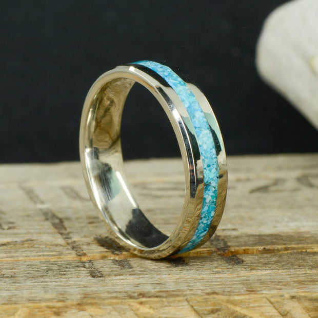 Crushed Turquoise Channel – Stone Forge Studios