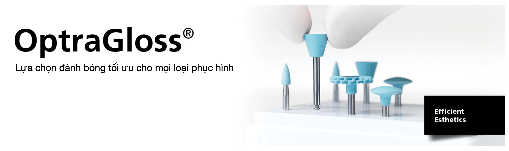 Thương hiệu đánh bóng phục hình chuyên dụng OptraGloss - 49P