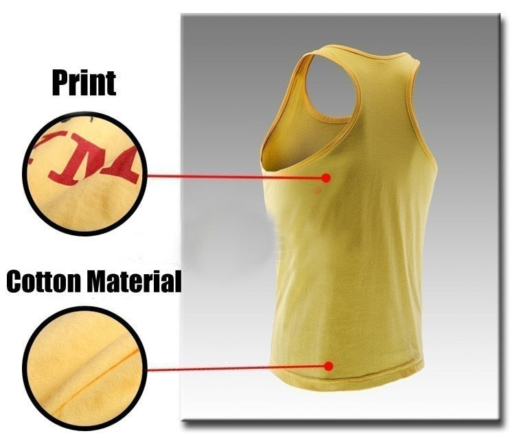 Battle Sleeveless Hoodie Animal Stringer Tank Tops Bodybuilding Clothes