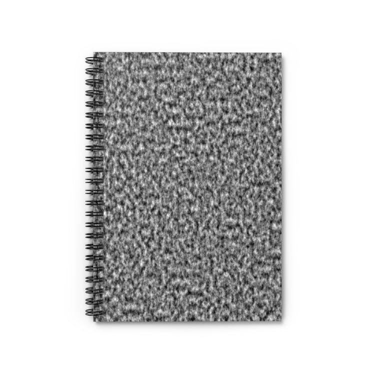 White and Black Clouds Notebook - Ruled Line
