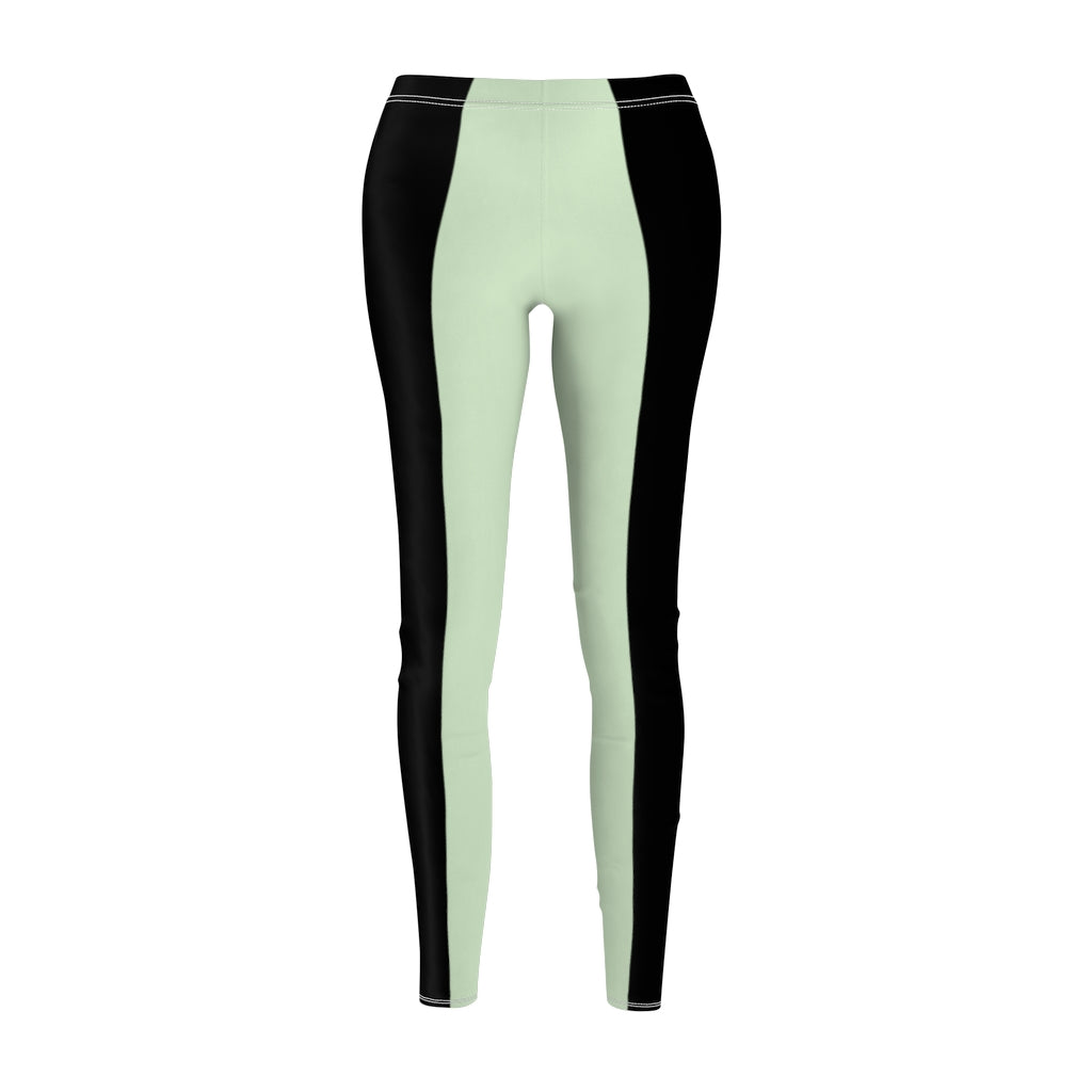 Reversible Dynamic Yoga Leggings - Green - Decathlon