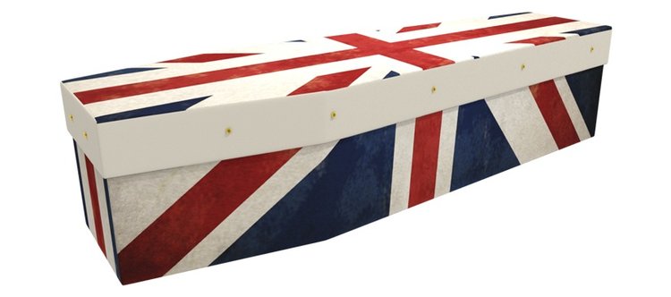 British Flag Cofffin