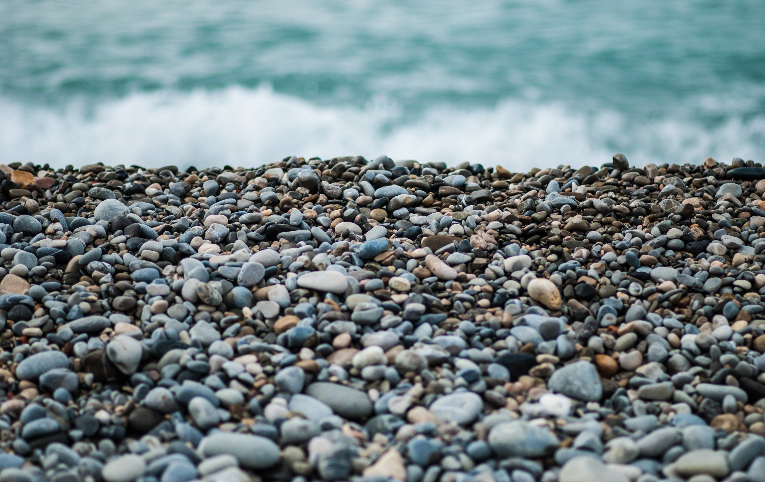 Image of pebble beach