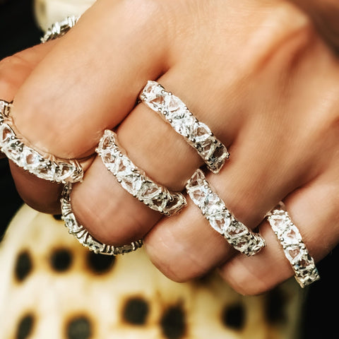 rings on fingers
