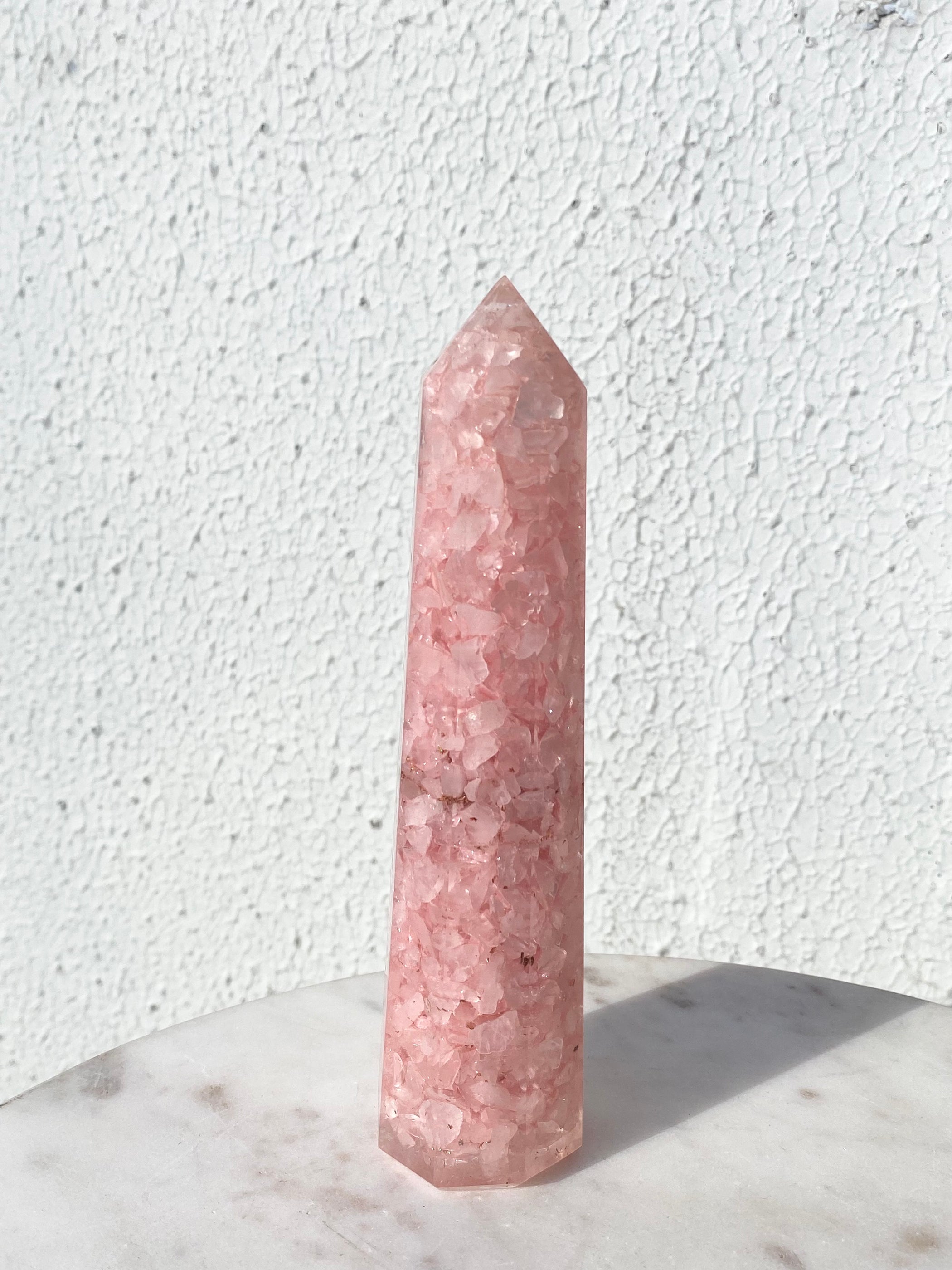 rose quartz tower