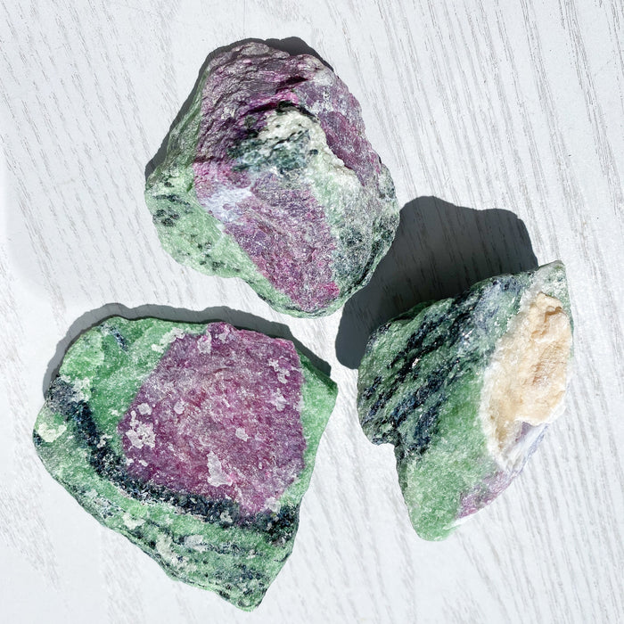 Ruby Zoisite Rough -1pc