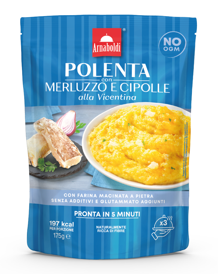 Polenta Con Merluzzo E Cipolle Alla Vicentina Arnaboldi