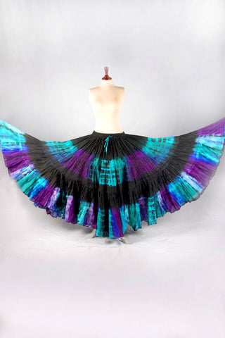 Christmas Skirt Blue/purple – Senoritas-tribal-designs