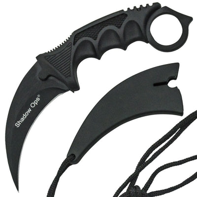 CSGO Claw Titanium Karambit Fixed Blade Knife Counter Strike